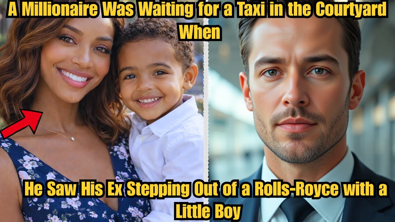 A Millionaire Was Waiting for a Taxi in the Courtyard When He Saw His Ex Stepping Out of a Rolls...