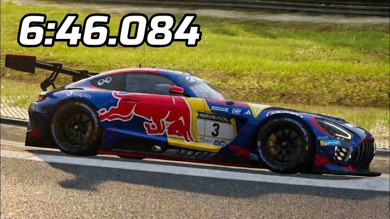 Max Verstappen SMASHES Nordschleife in 6:46.084 | Mercedes AMG GT3 | Assetto Corsa