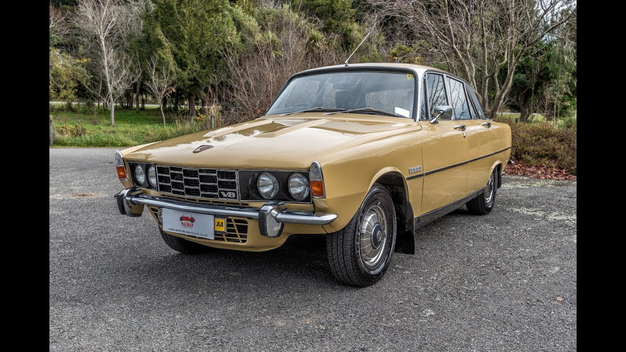 1972 Rover P6B 3500 V8 (VIDEO) - Waimak Classic Cars - New Zealand