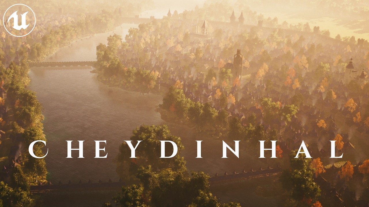 The Lore-Accurate Size of Cheydinhal: Oblivion in UNREAL ENGINE 5! [4K]