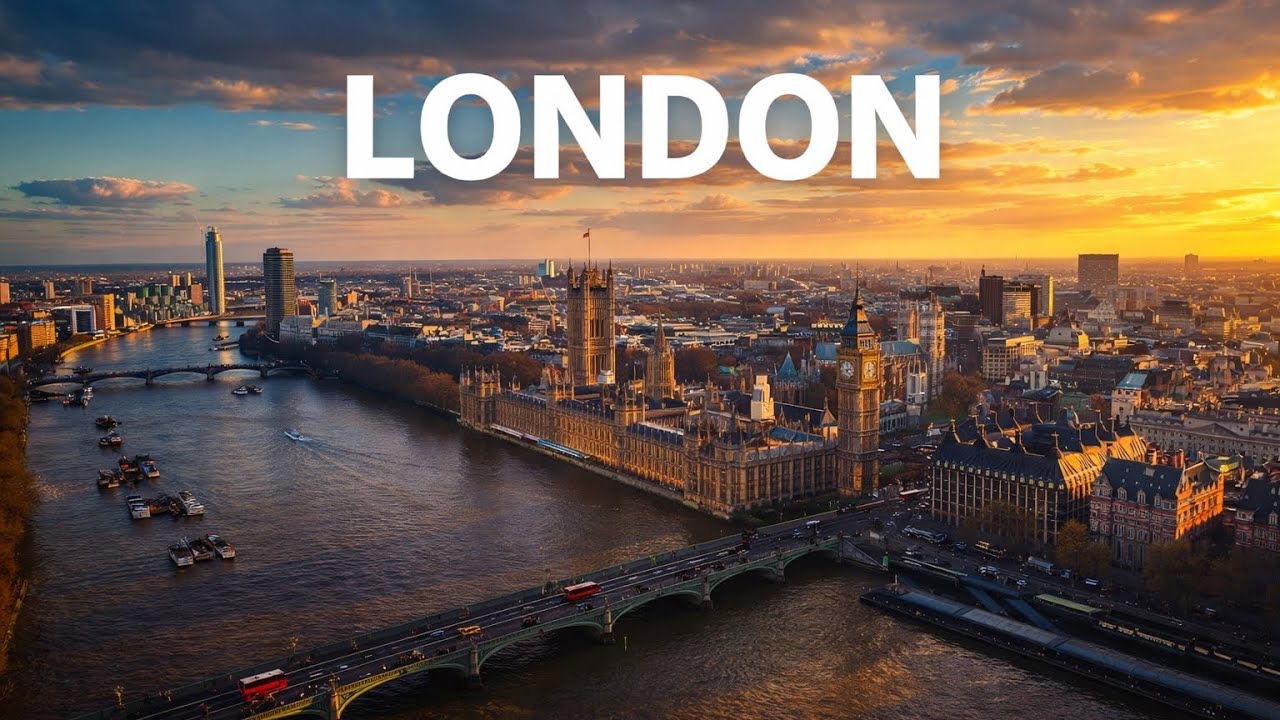 London From Above 🇬🇧 | Cinematic Drone Film