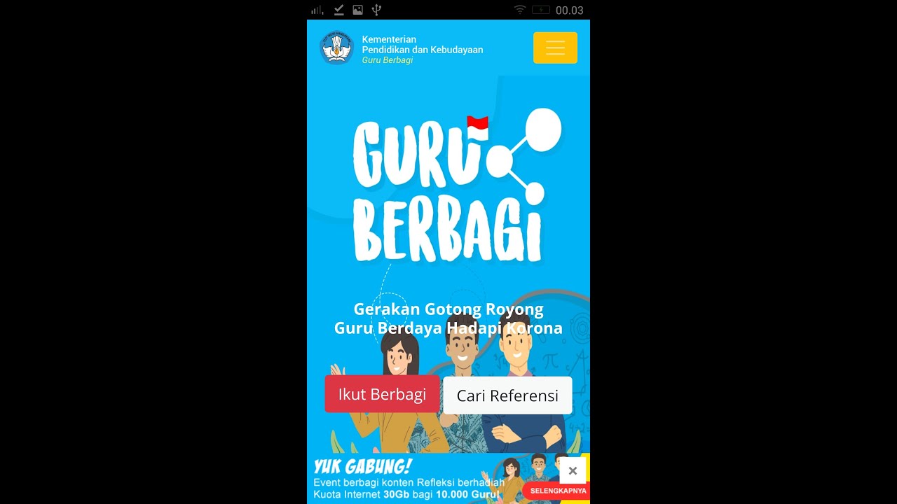 mencari referensi di guruberbagi