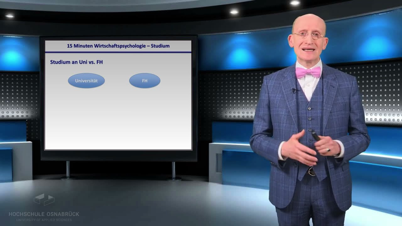 100. Film: STUDIUM DER WIRTSCHAFTSPSYCHOLOGIE erläutert von Prof. Dr. Uwe Peter Kanning