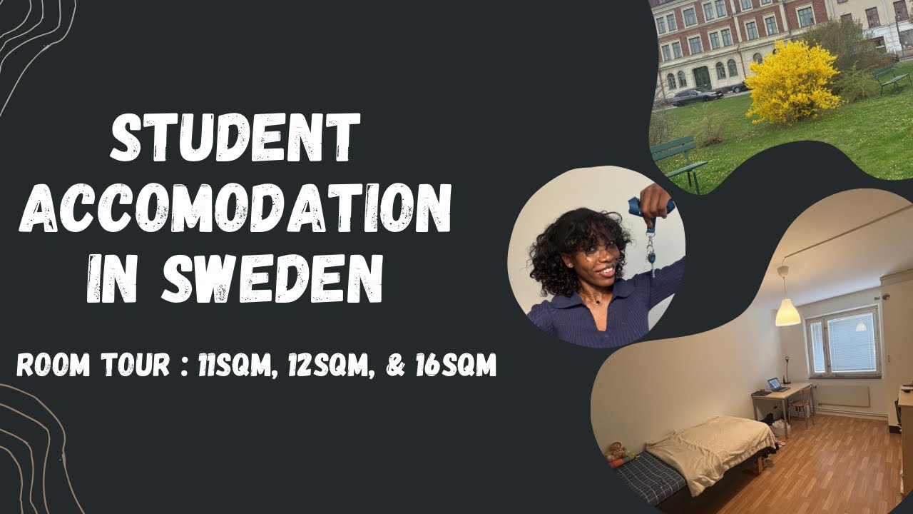 Student Accommodation in Sweden | Room Tour 11sqm, 12sqm, 16sqm | Room for International Student