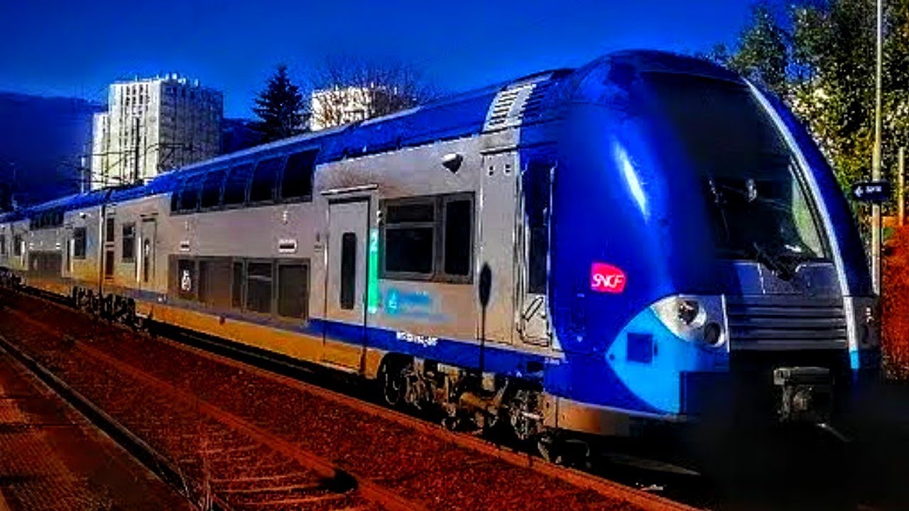 GPF n°28 : Trains en Gare de Echirolles TER 2NNG, CORAIL, TGV OUIGO, B5 B6DUX (38)