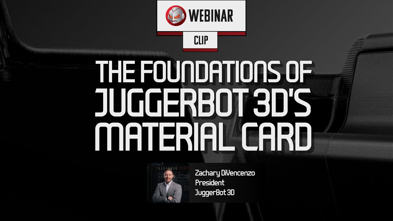 Overcoming Obstacles in Production 3D Printing (Part 2): JuggerBot 3D Webinar