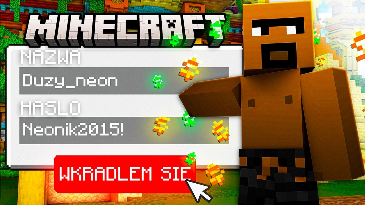 WKRADŁEM SIE NA KONTO NAJLEPSZEGO GRACZA NA SKYPVP MINESTAR.GG