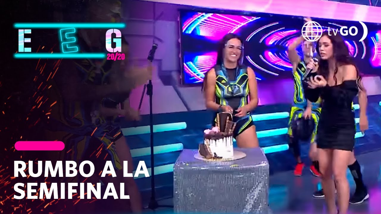 EEG Rumbo a la Semifinal: Angie Arizaga recibió tierna sorpresa de cumpleaños de todo el programa