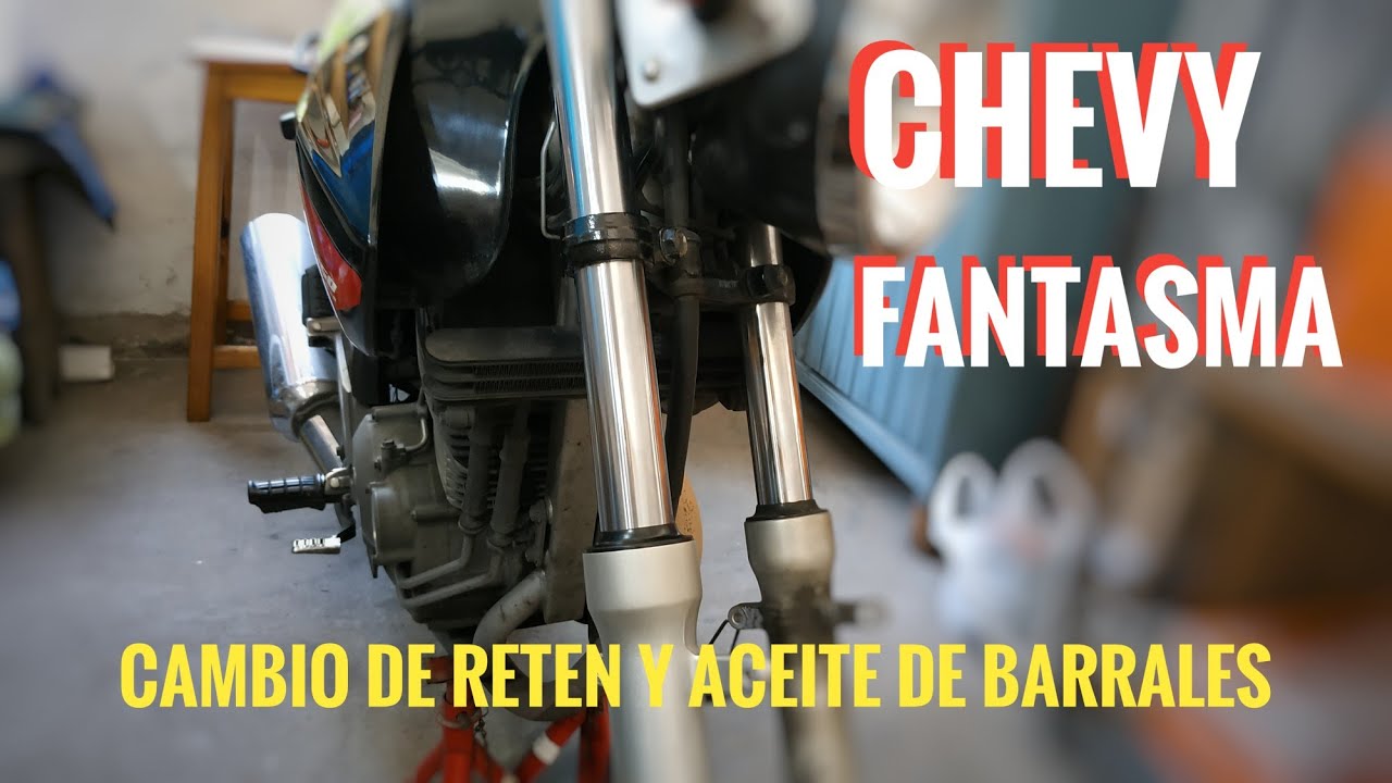 Cambio de reten y aceite barral Honda Twister - Tornado