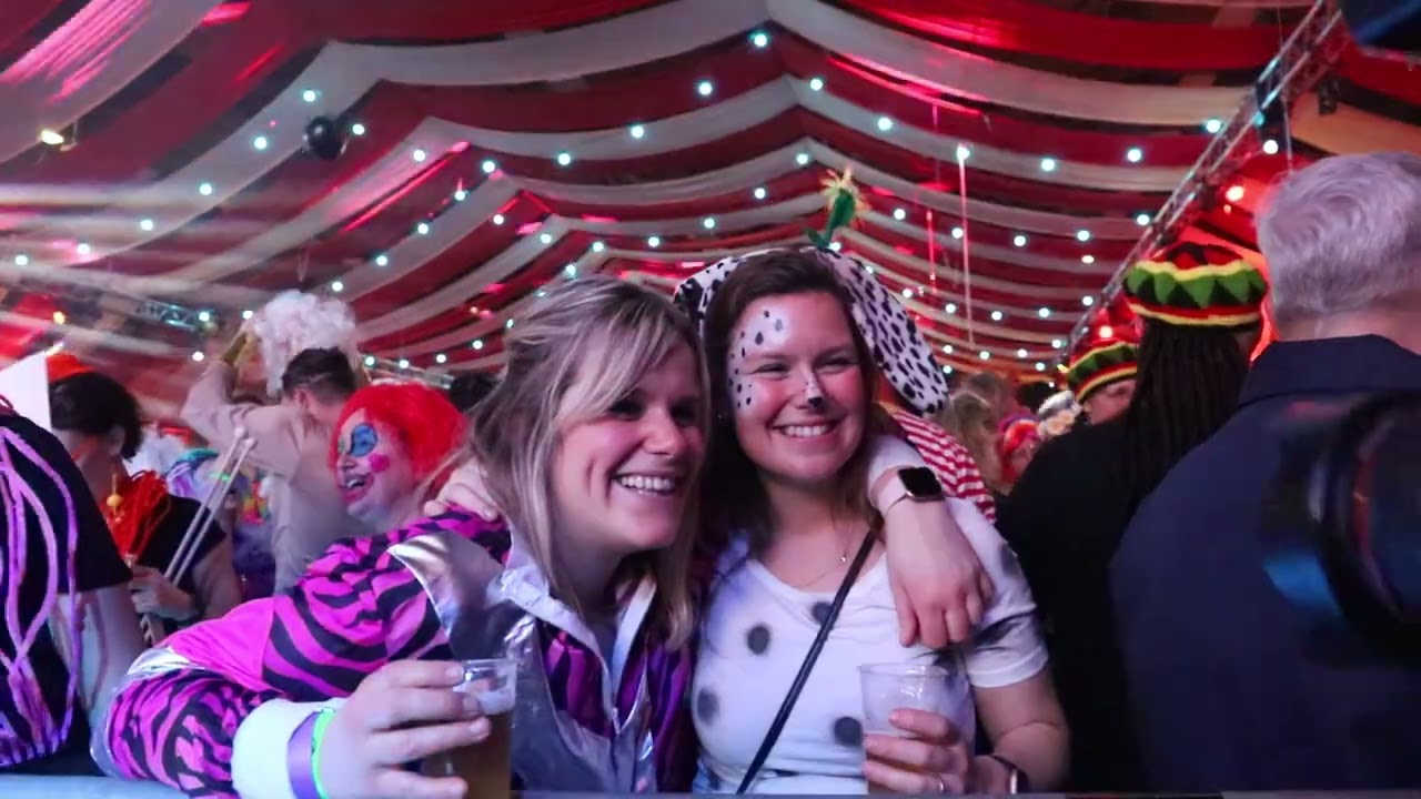 Carnaval in Vaassen. Zaterdagavond