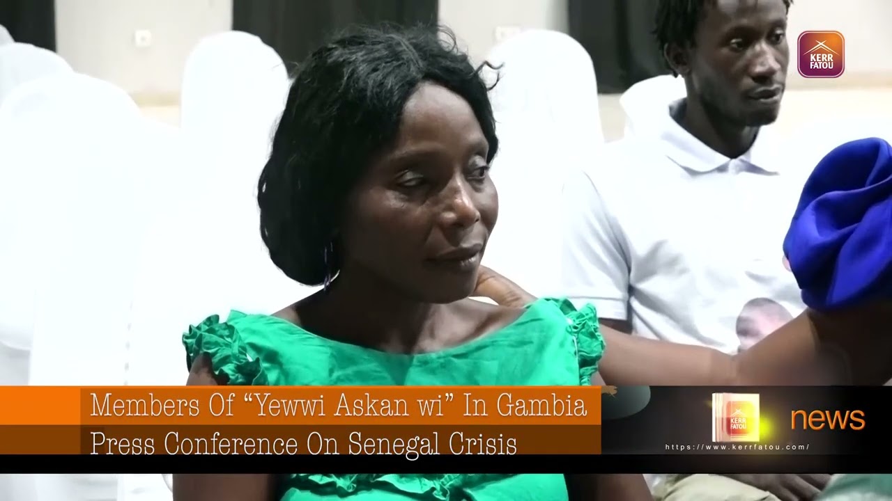 Members Of &ldquo;Yewwi Askan wi&rdquo; In Gambia