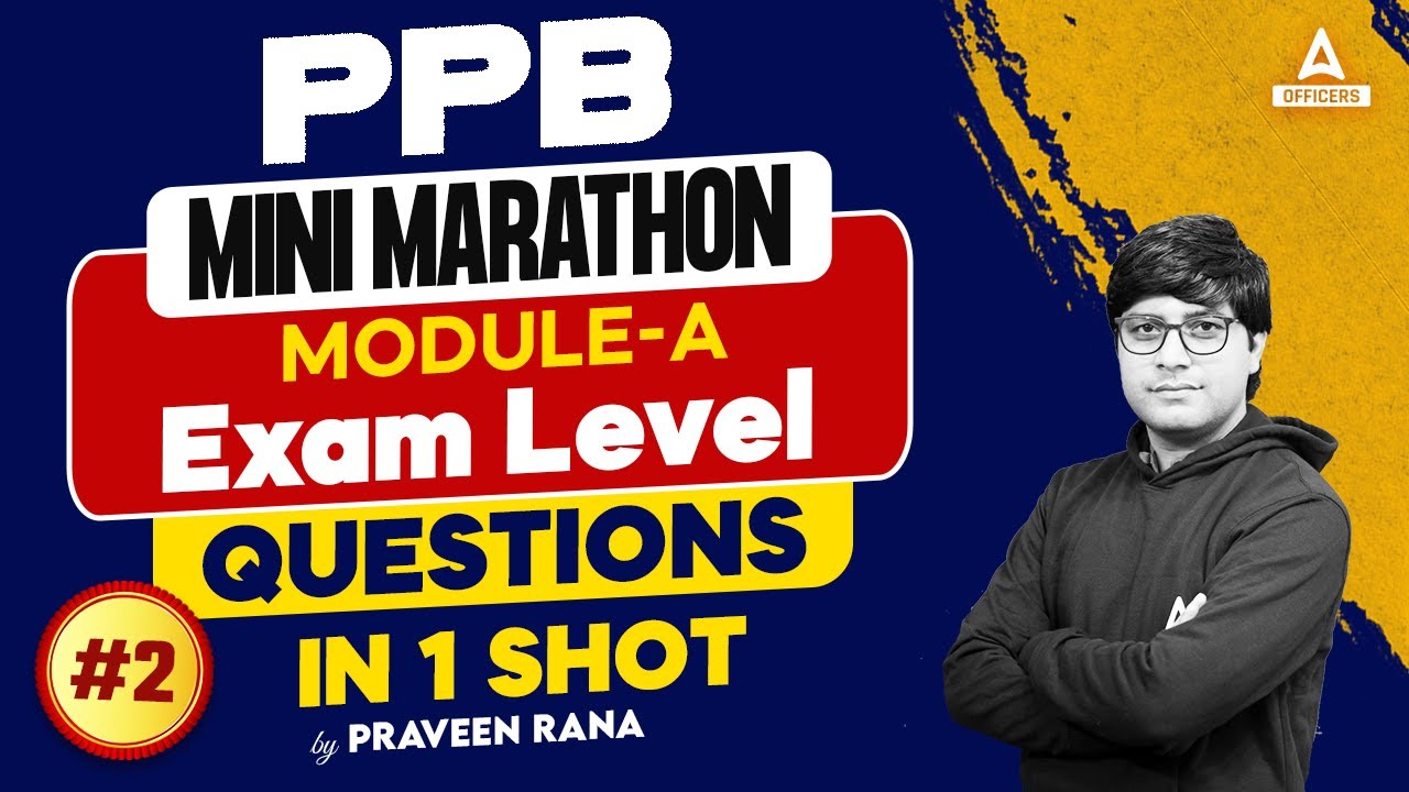 JAIIB PPB Module A Mini Marathon | JAIIB Principles and Practices of Banking #2