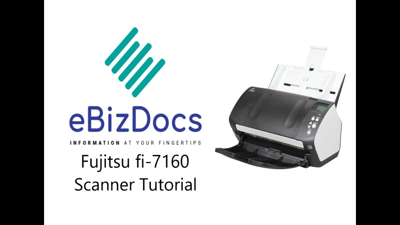 Scanning with your Fujitsu fi-7160 Scanner