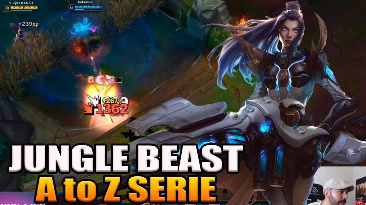 CAITLYN JUNGLA! MEGA GANKS DESDE LA OTRA PUNTA! ESTA OP!