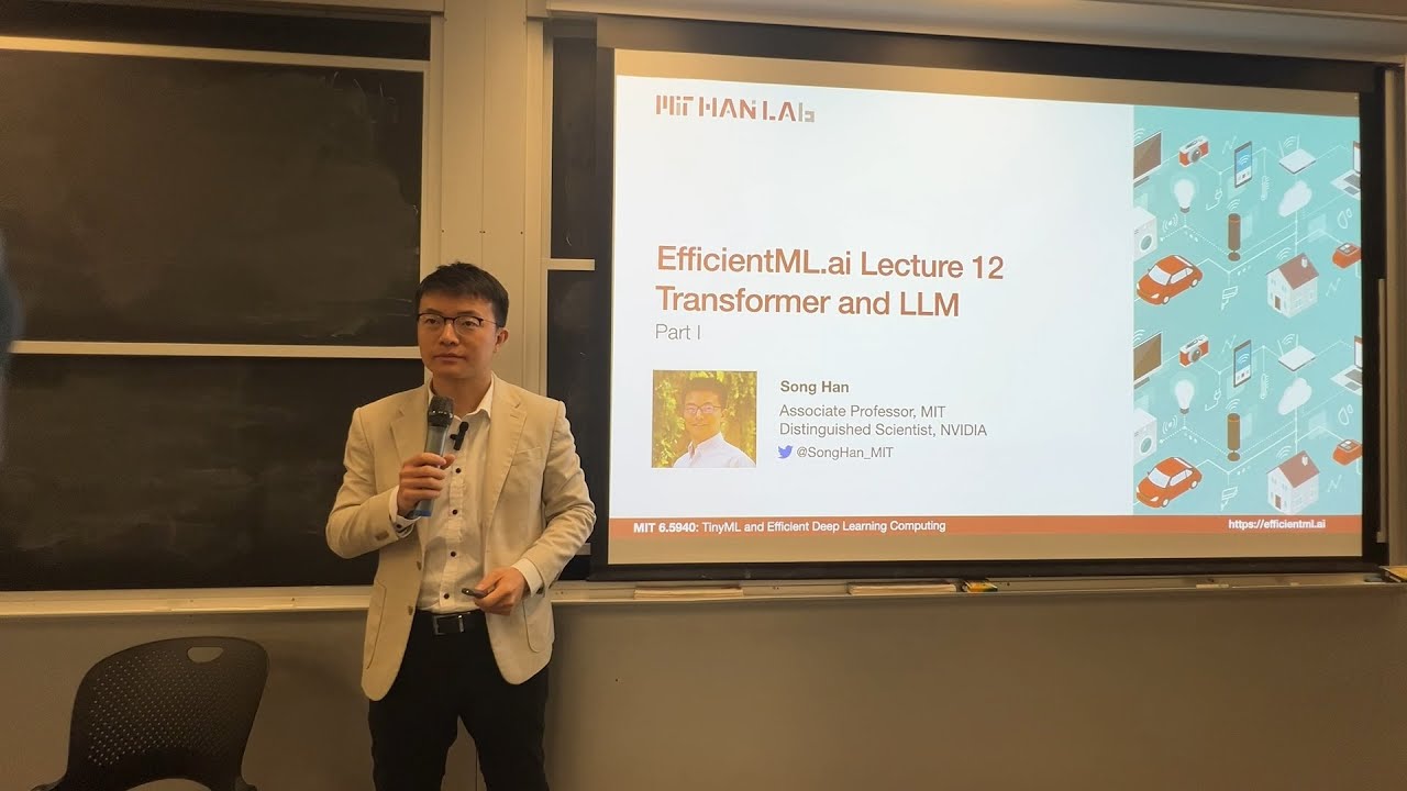 EfficientML.ai Lecture 12 - Transformer and LLM (Part I) (MIT 6.5940, Fall 2023)