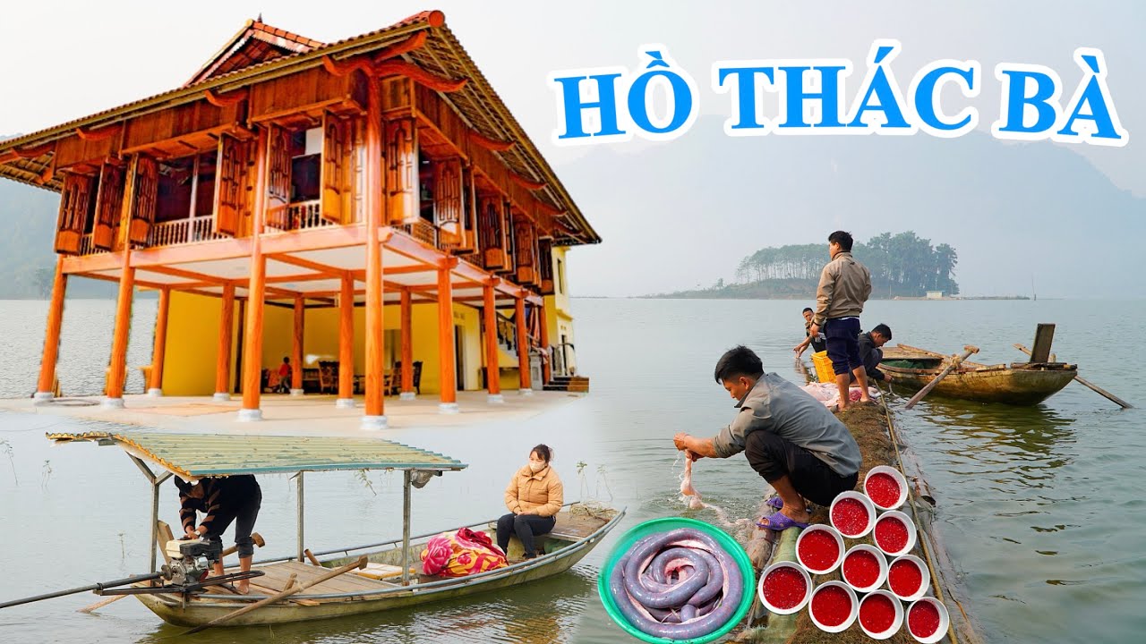 GIA ĐÌNH NGƯỜI TÀY KIỂU MẪU CHUẨN BỊ ĐÁM CƯỚI NGAY VEN HỒ THÁC BÀ