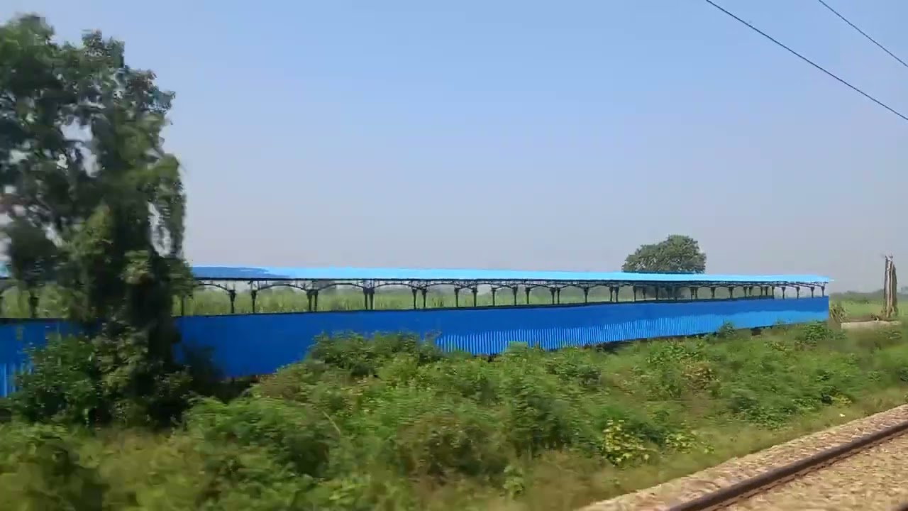 Railway journey Deoband Junction to Meerut city 🚄#indian