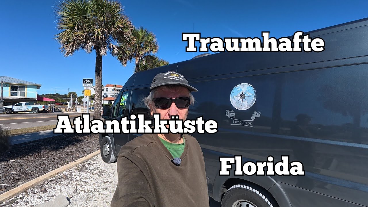 Traumstrände, Koloniale Städe, Autoverrücktheit und Weltraumfahrt an Florida's Ostküste