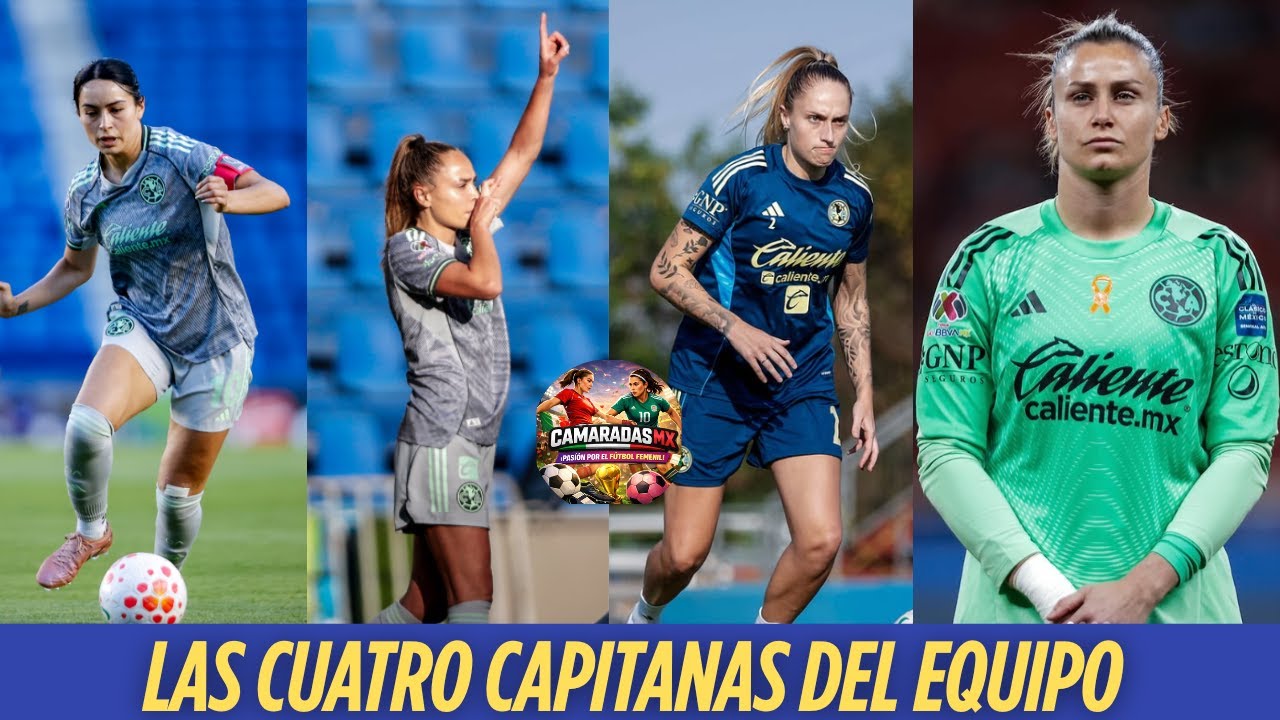 🚨Ellas son las capitanas del AMÉRICA FEMENIL para el CL2026