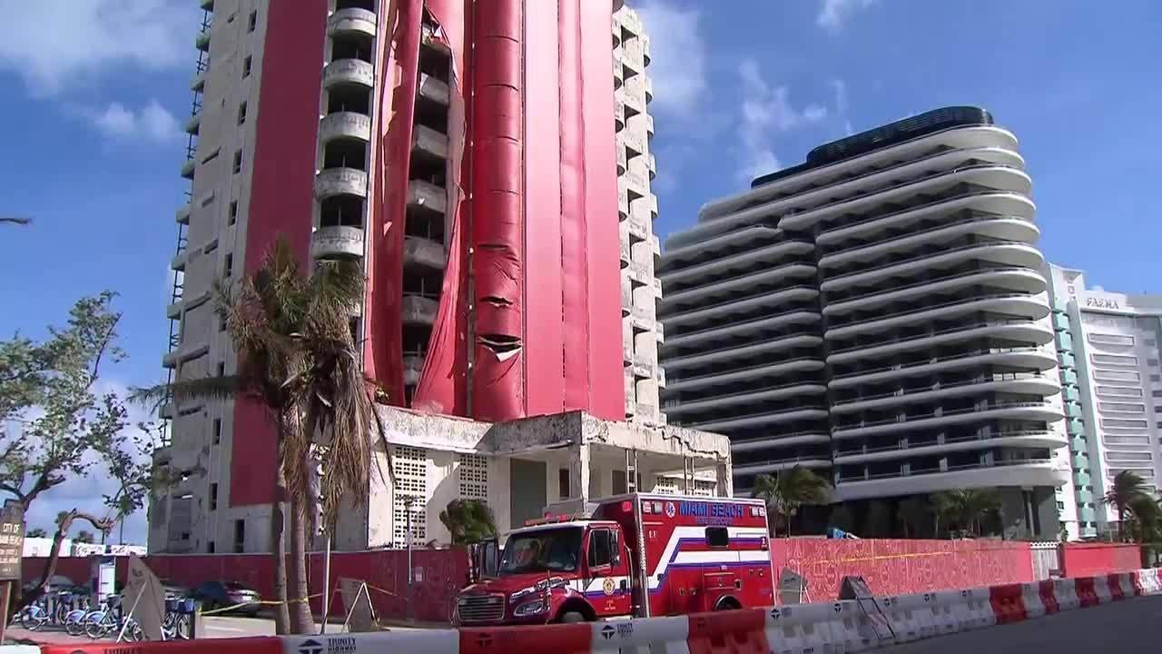 Construction worker dies after falling from Miami Beach building