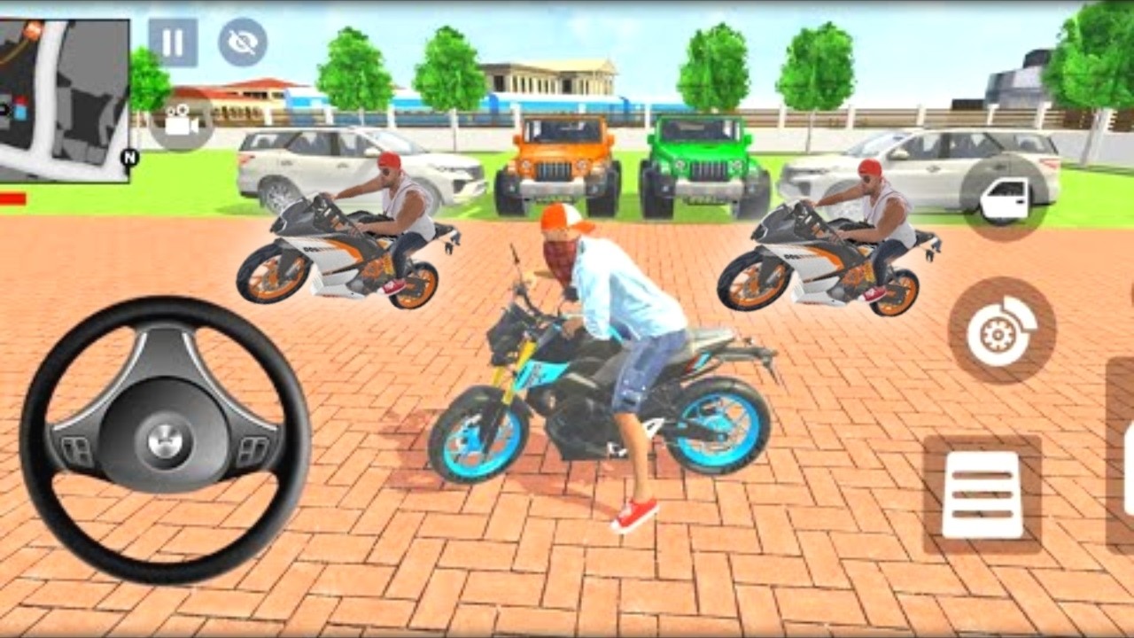 Indian Thift Auto Simulator🤩Indian Showroom Purchase😯Monster Golden Toyota And Bike🥳Game‎