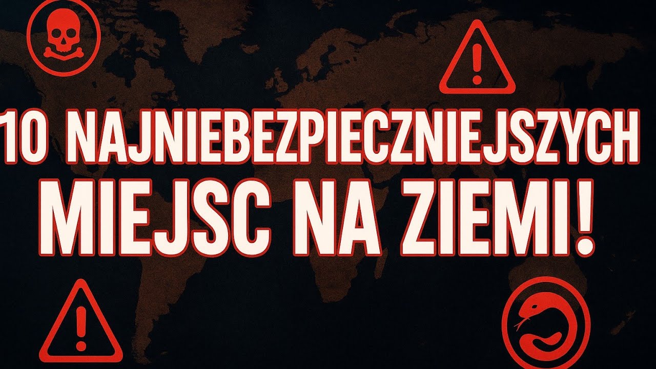 🌍 10 Najniebezpieczniejszych Miejsc na Ziemi, Których Lepiej Unikać