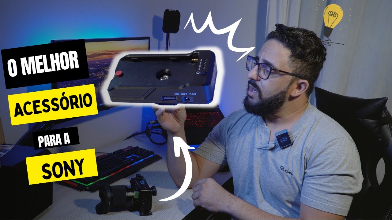 O MELHOR ACESSÓRIO QUE JA COMPREI PARA MINHA CÂMERA - BATERIA DUMMY