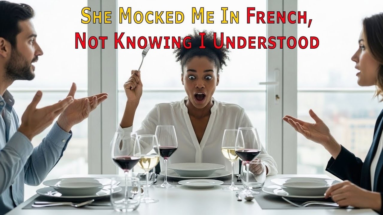 My Step Daughter Mocked Me In French At Dinner, Thinking I Wouldn’t Understand  But I Did