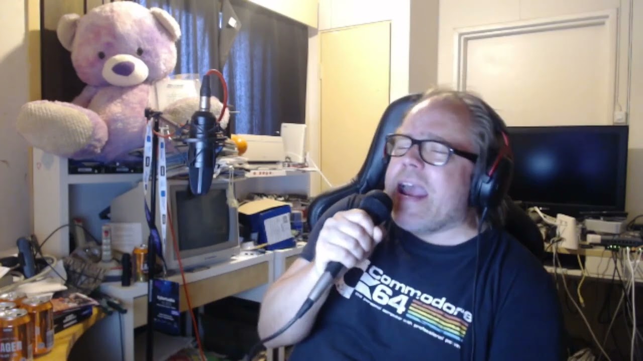 AmigaBill 50th birthday (microphone version)