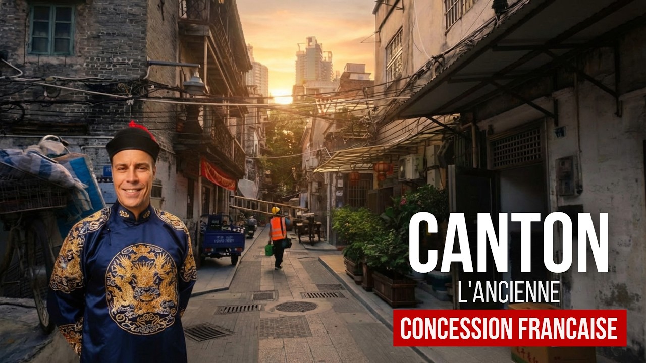 La dernière concession française d'Asie - Canton | Guangzhou | 广州市  🇨🇳 - Partie 1