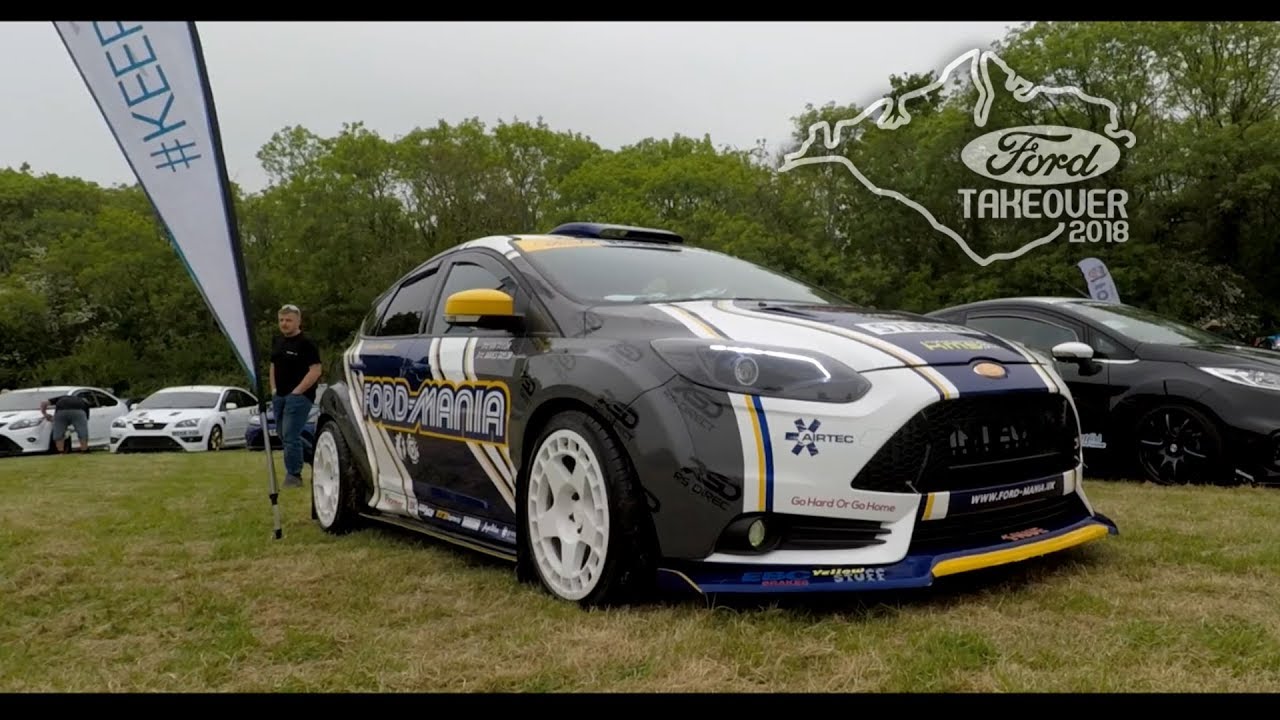 FORDS EVERYWHERE! (Ford Takeover Isle of Wight 2018)