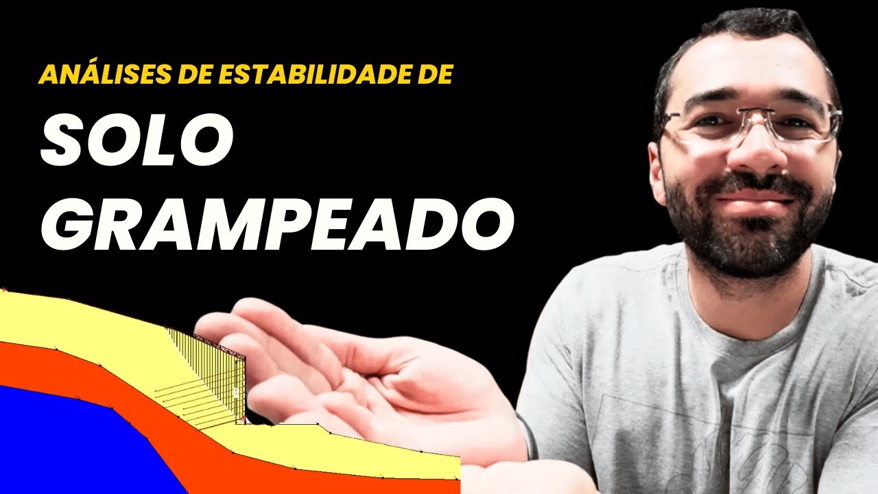 SOLO GRAMPEADO: análise de estabilidade passo a passo [GEOTECNIA: ESTABILIDADE DE TALUDES]
