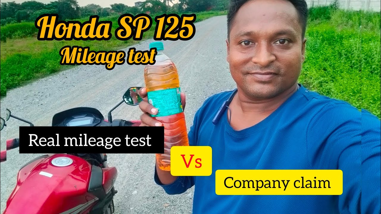 honda sp 125  mileage test ।। Honda SP Original mileage Test