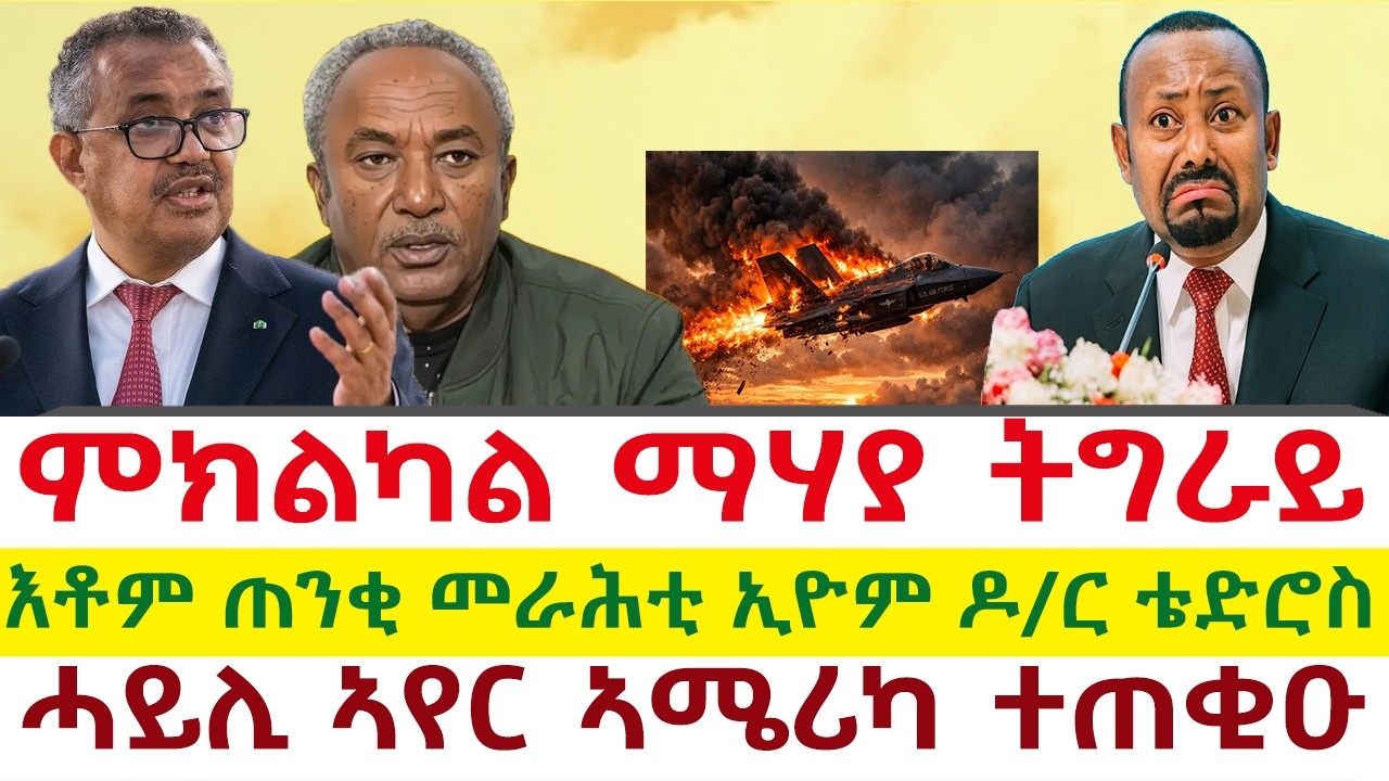 Tigray News 24 || ምክልካል ማሃያ ትግራይ | ሓይሊ ኣየር ኣሜሪካ ተጠቂዑ | እቶም ቀንዲ መራሕቲ ኢዮም ዶ/ር ቴድሮስ