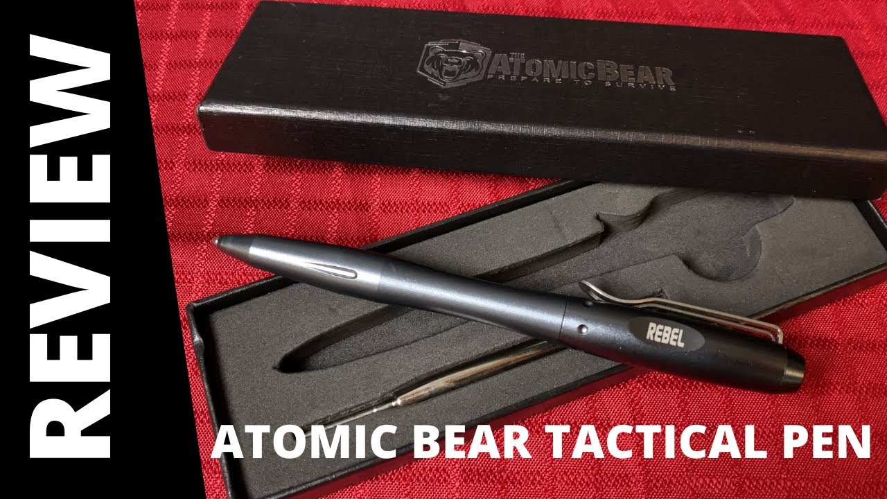 Atomic Bear Rebel Tactical Pen Review