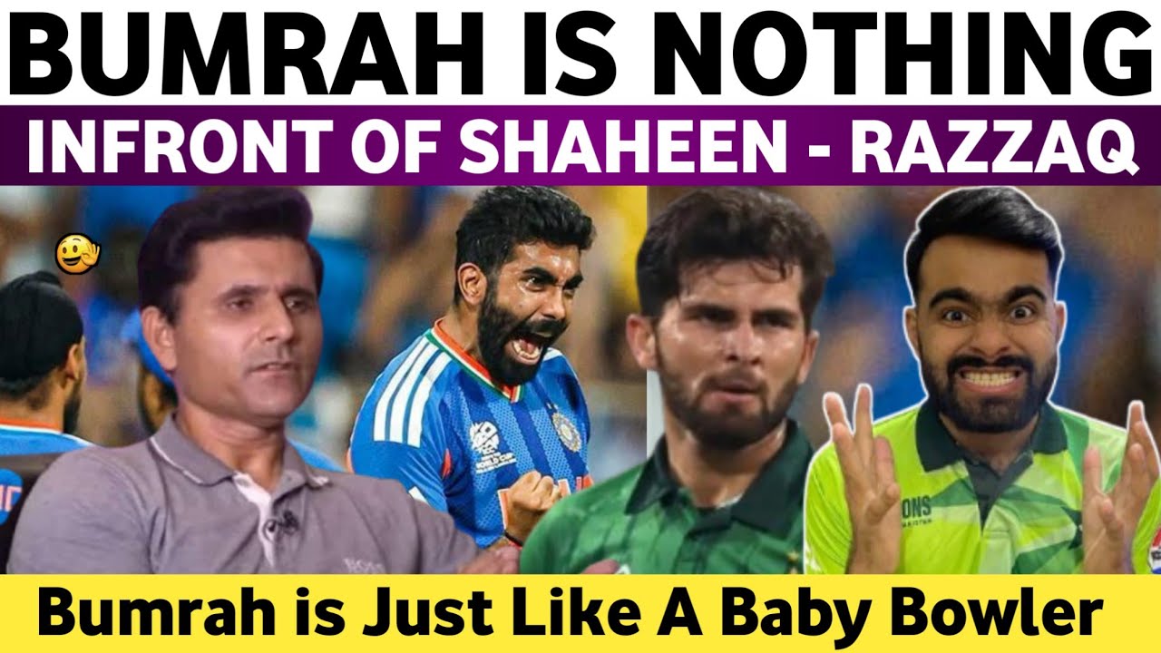 Bumrah is Nothing Infront of Shaheen Afridi - Abdul Razzaq | Pak Media on Ind Vs Nz WC Final 2026 |
