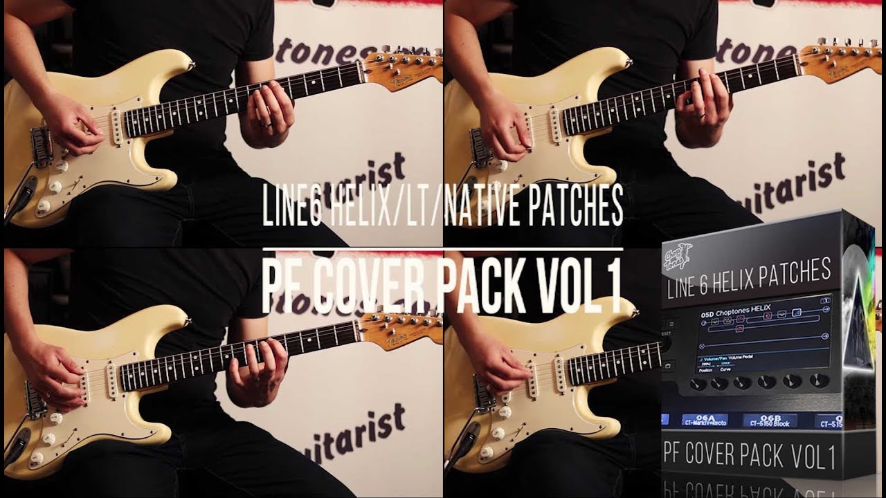 Line 6 Helix / LT / Native / POD Go Patches | PF Cover vol1 (Pink Floyd Dave Gilmour Tone)
