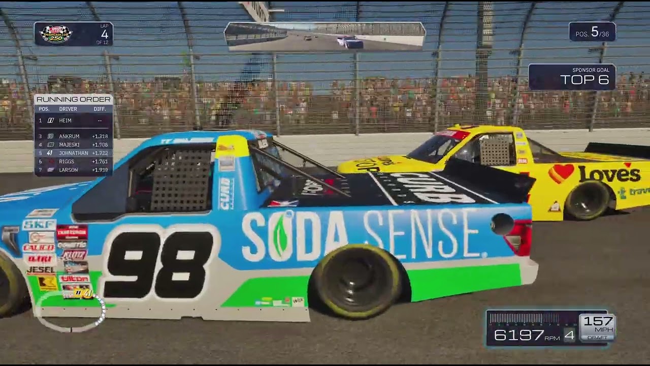 NASCAR 25 career MODE 13 Chaotic Texas