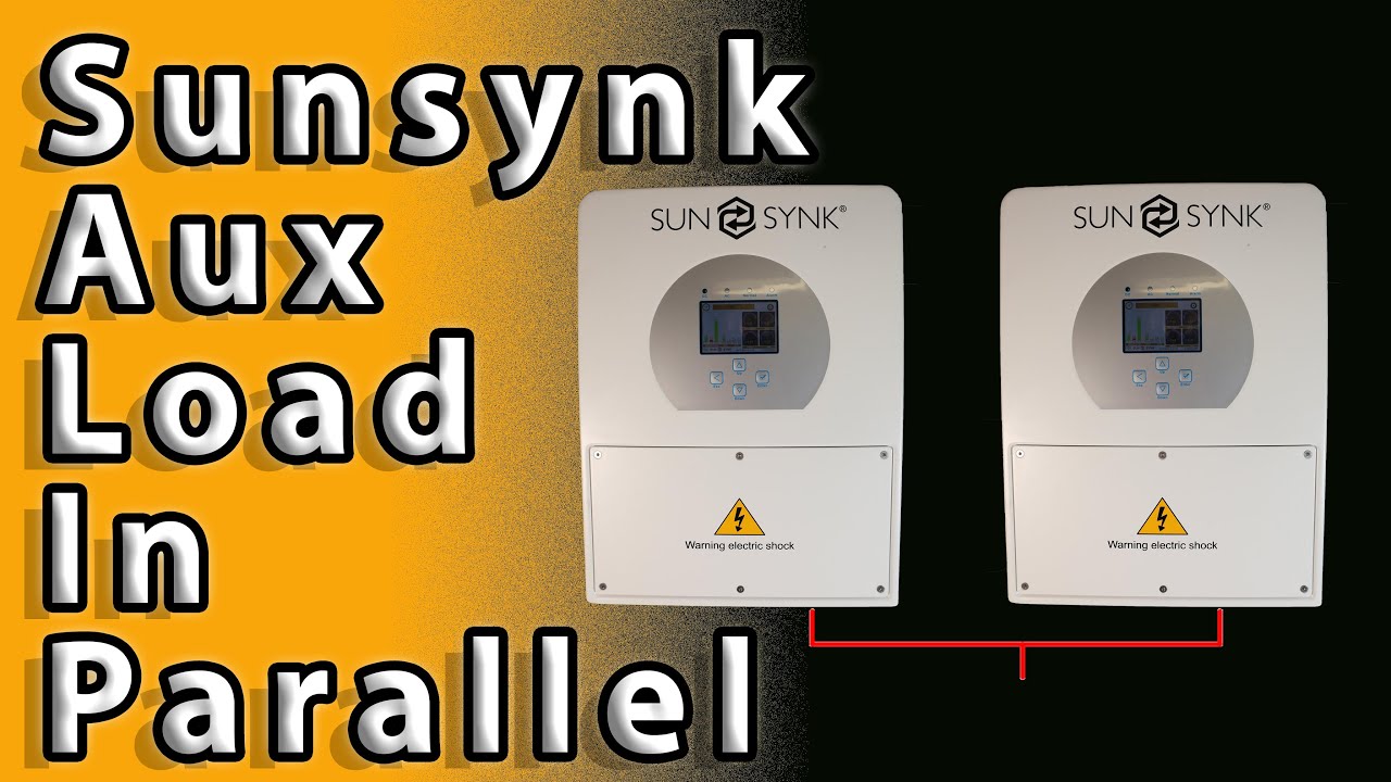 SunSynk Aux Load Output on Parallel Inverters - Does It Work?