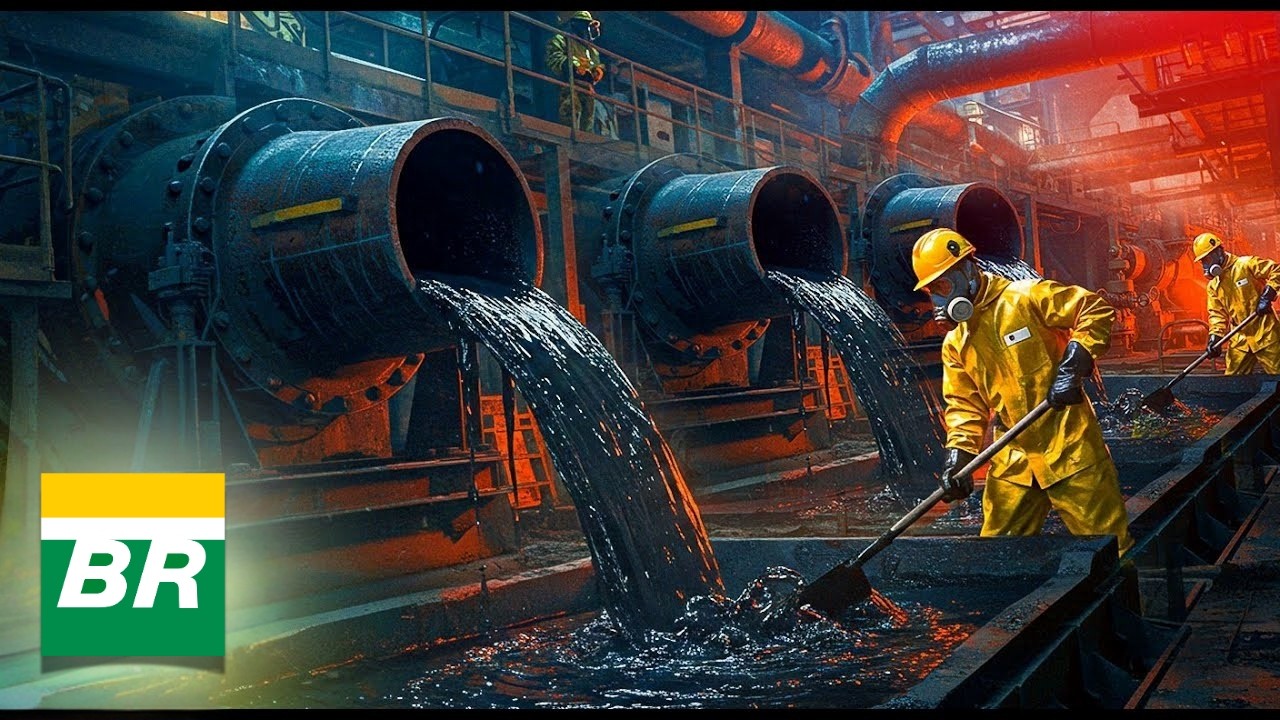 Como a GASOLINA &eacute; feita - Processo Industrial