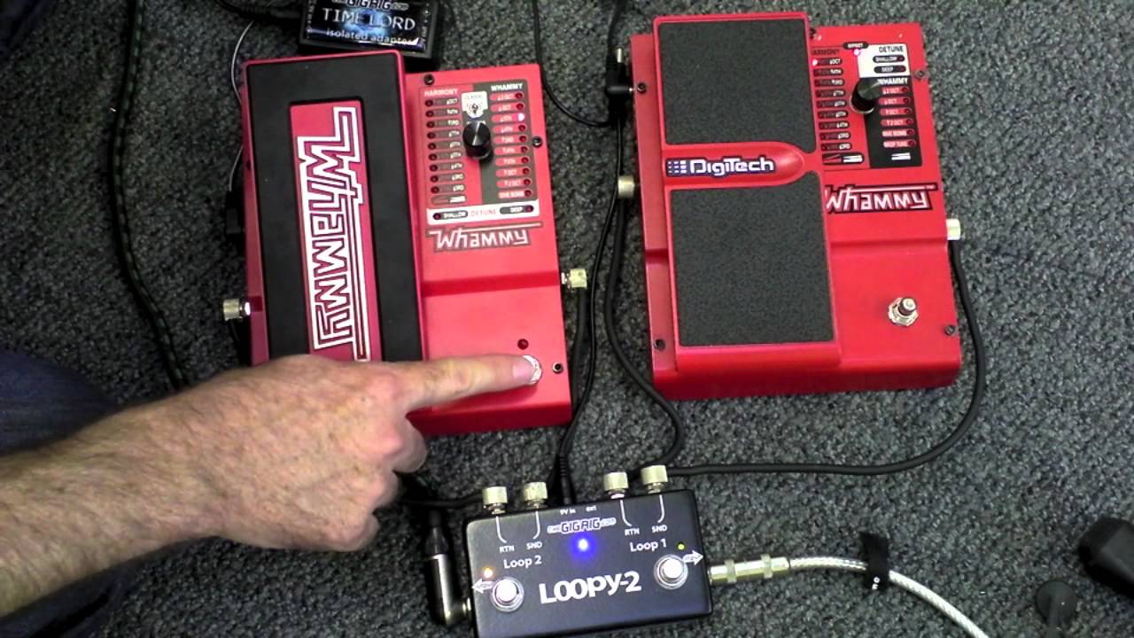 DigiTech Whammy 5 против Whammy 4