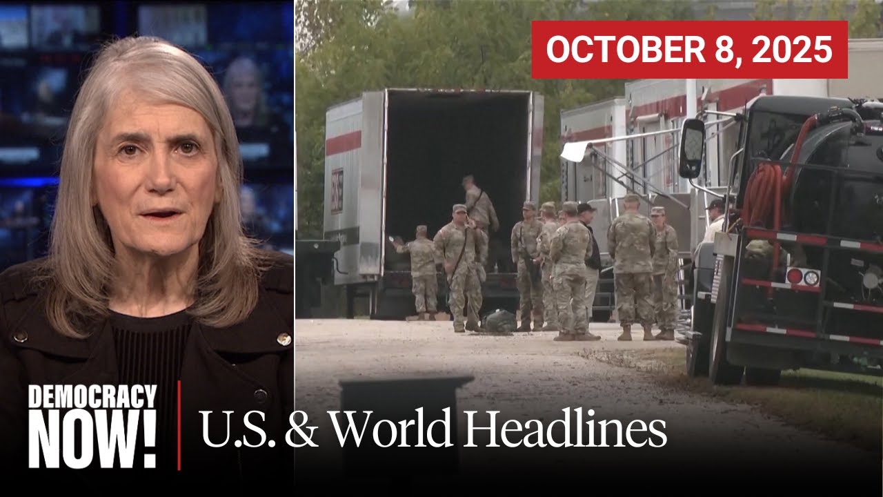 Top U.S. & World Headlines — October 8, 2025