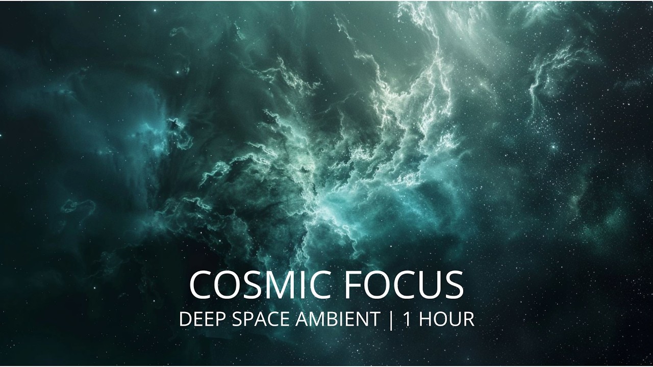 Deep Focus Music | Space Ambient Cinematic Concentration | 1 Hour