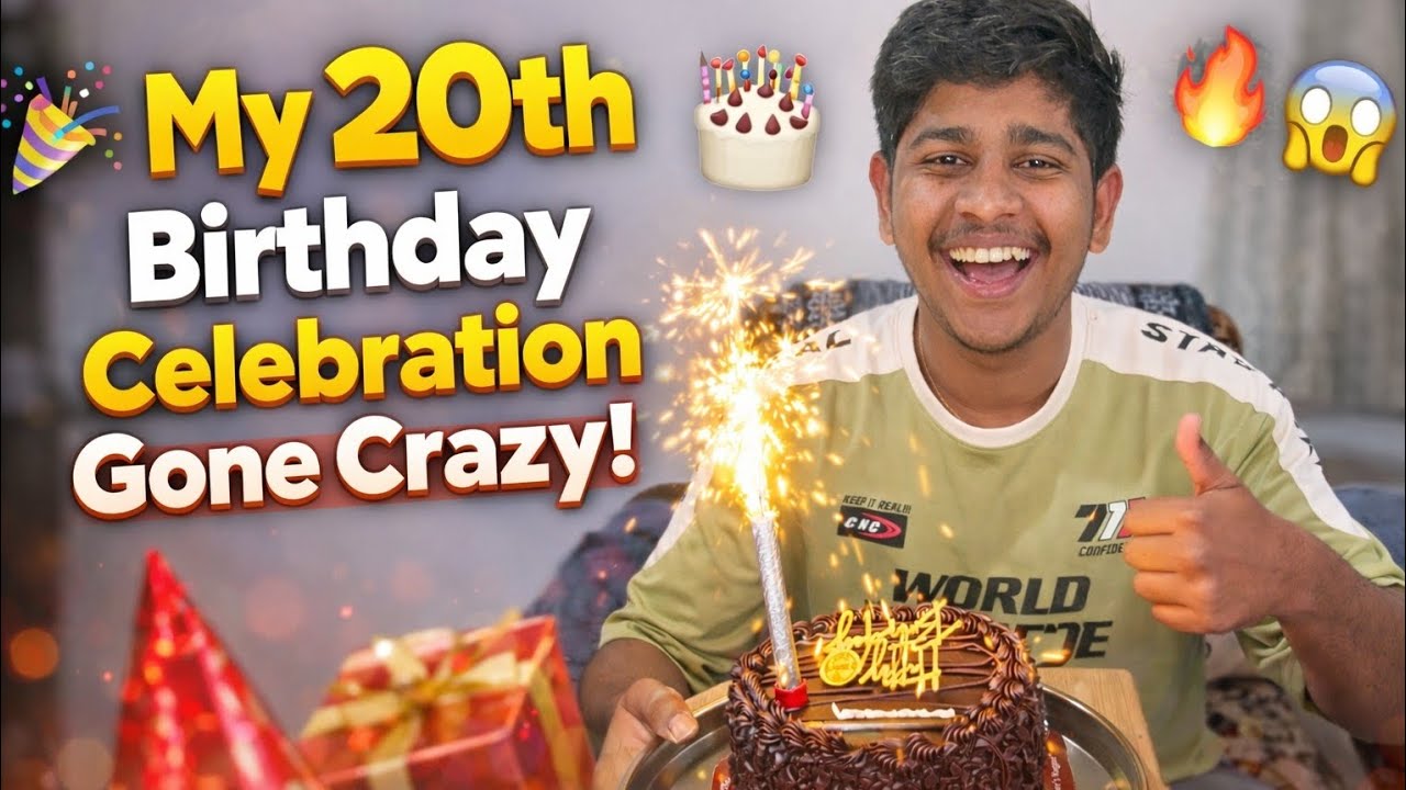 “ My 20th Birthday Celebration Gone Crazy!