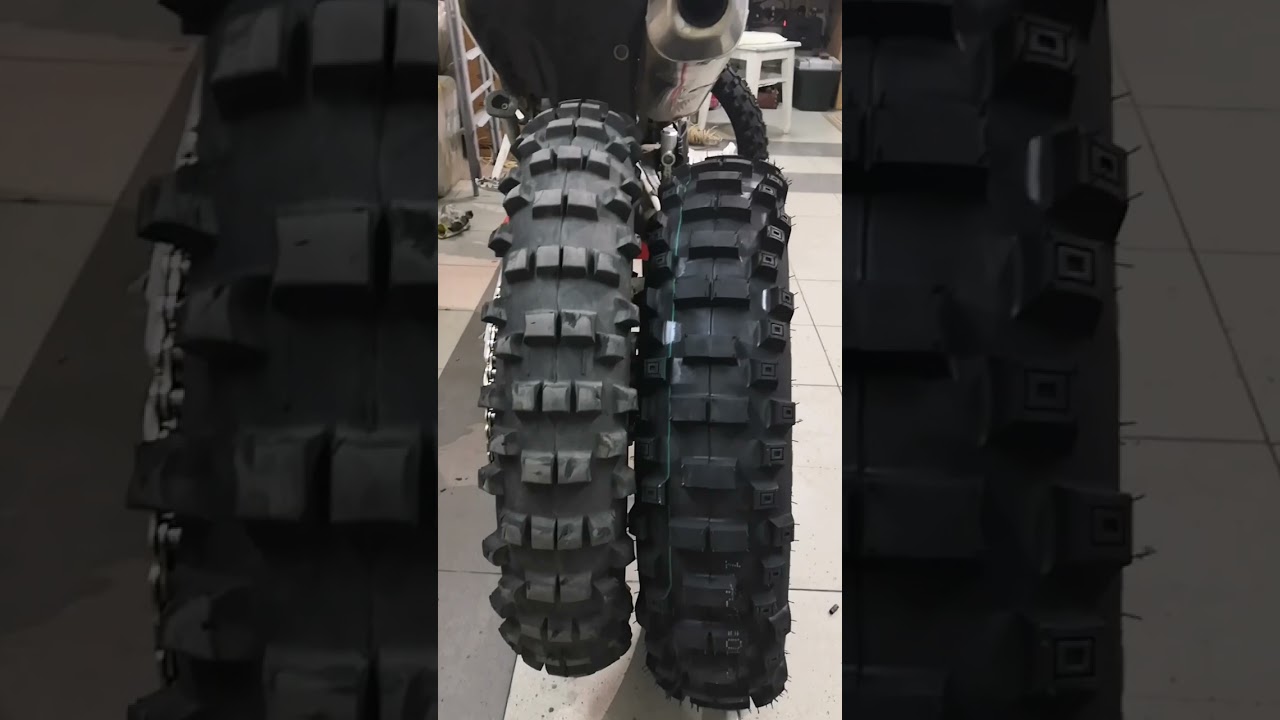 сравнение эндуро резины Gummy реплика Mitas EF-07 и Michelin Enduro