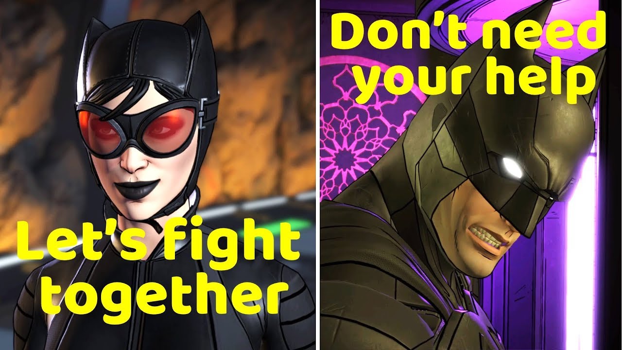 Fighting the Pact With or Without Catwoman (Every Single Choice) - The Enemy Within Episode 4