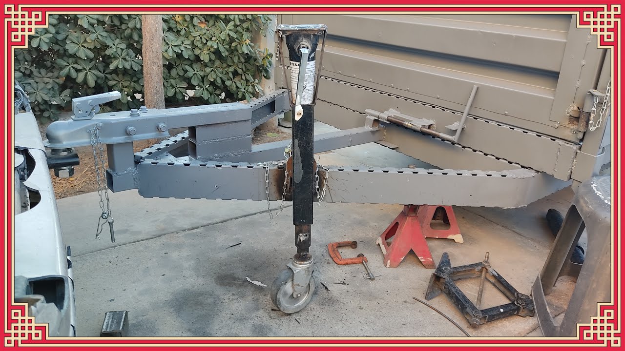 pata o  rueda Jockey  para remolque  Trailer Jockey Wheel