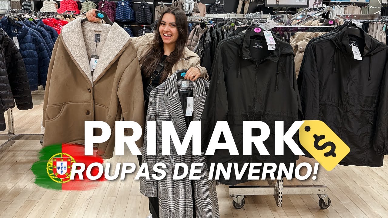 PREÇOS DE ROUPAS DE INVERNO NA PRIMARK EM PORTUGAL 🇵🇹