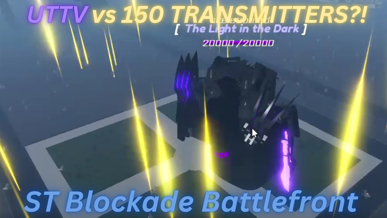 UTTV vs 150 Transmitters?! on ST Blockade (Boss Fight #11)