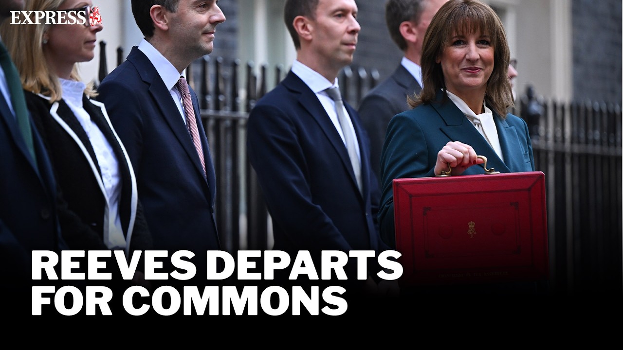 Rachel Reeves poses outside Downing Street ahead of harrowing Budget delivery
